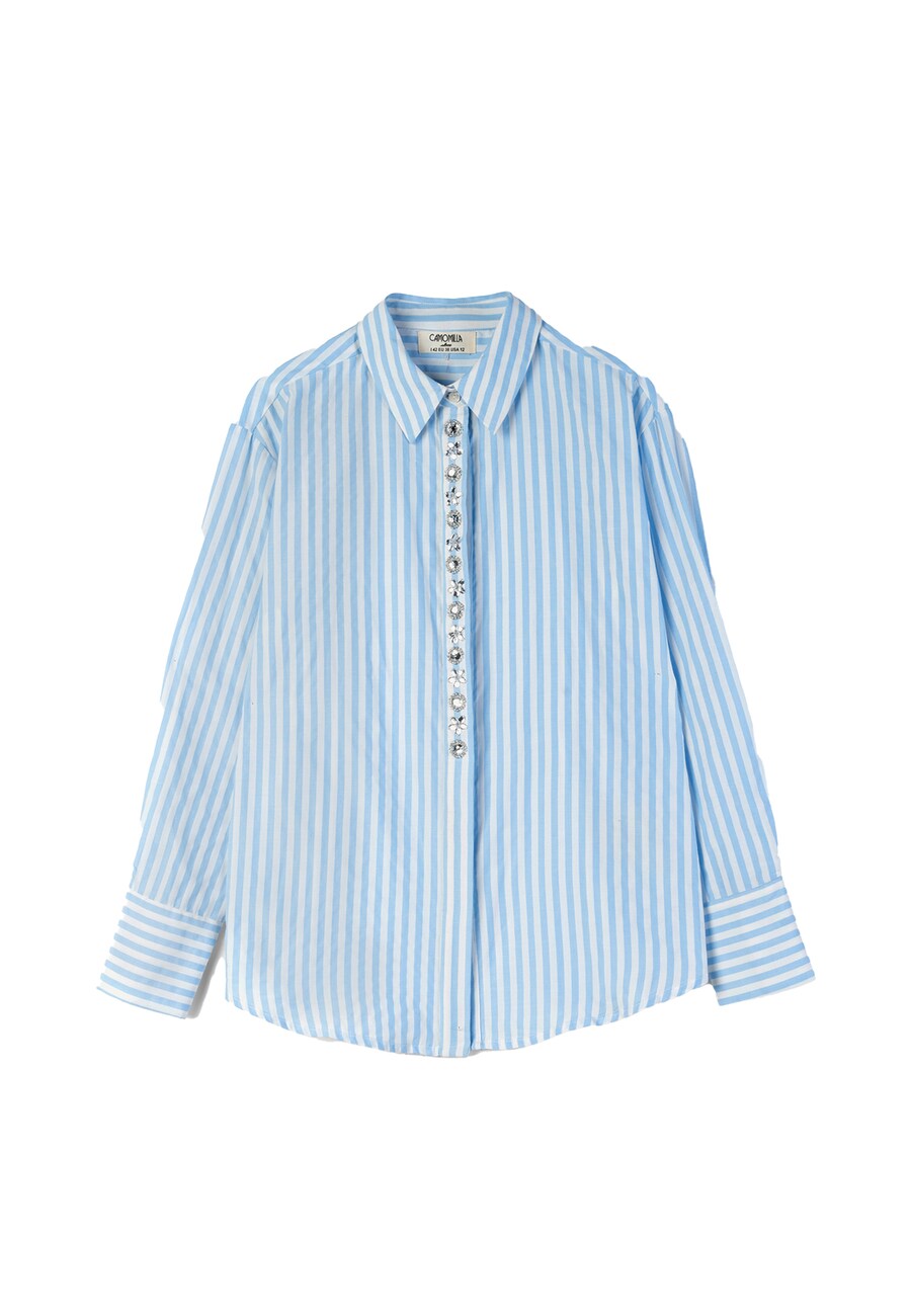 

Блуза Camomilla Italia CALLAS, цвет Light blue/White