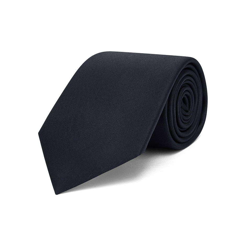 

EMPORIO ARMANI Узорчатый жаккардовый галстук с острым концом, Dark Blue