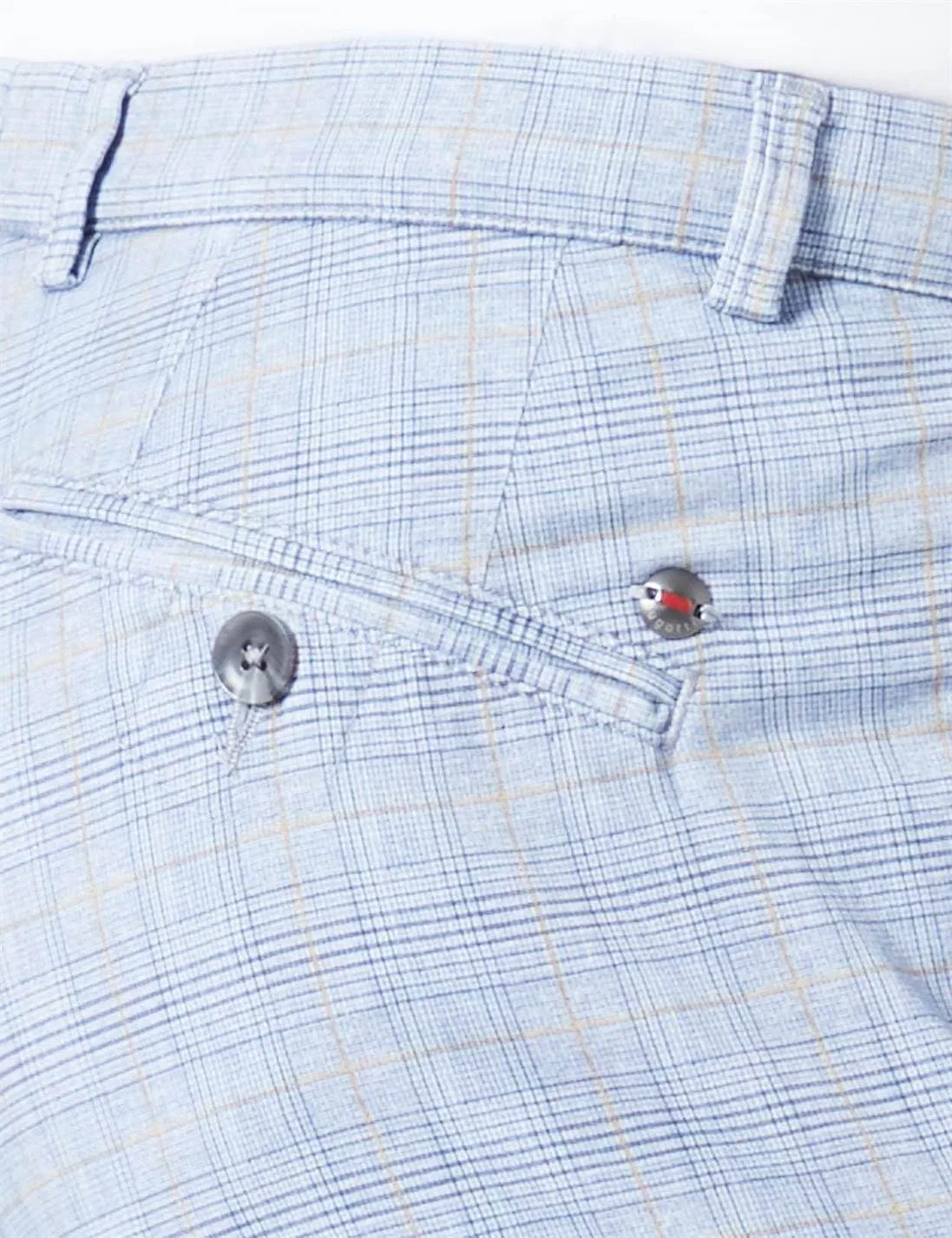 Кроссовки bugatti Men's Chino 4134-56370A, Blue-Grey-330 — фото 4