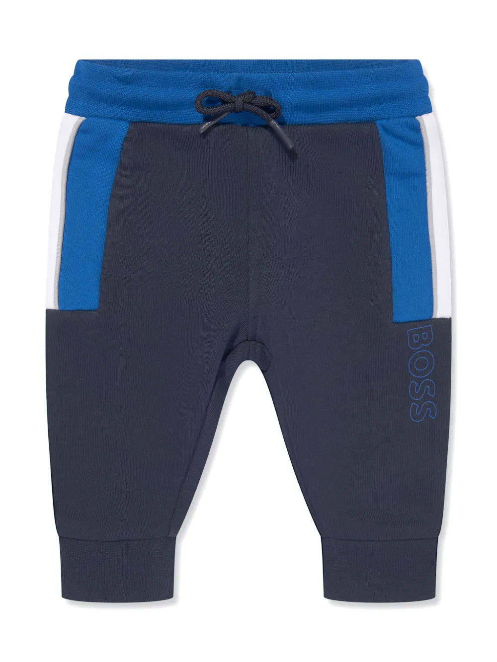 

Спортивные брюки с логотипом BOSS Kidswear, синий