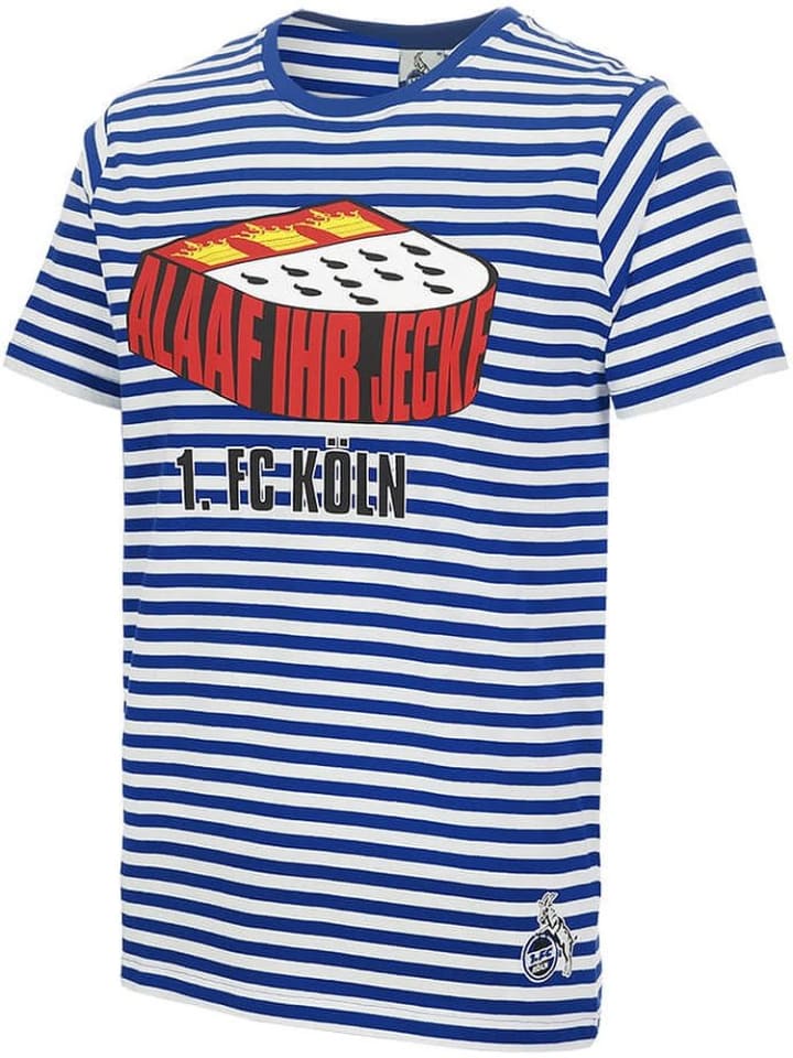 

Футболка T-Shirt Alaaf/Wieß синего цвета. Fußballverein 1. FC Köln