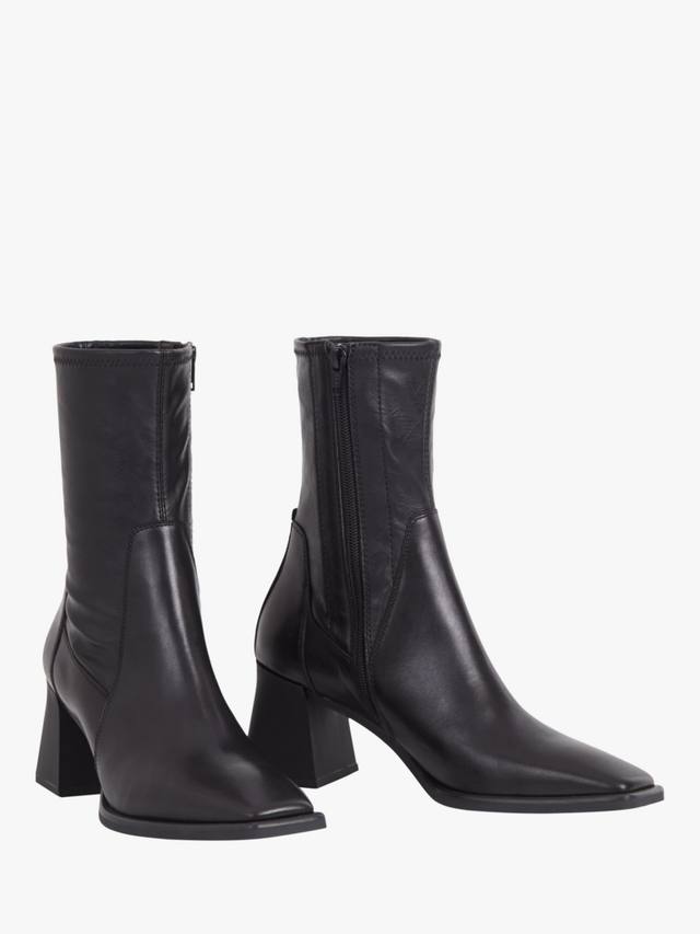 Ботинки Hedda до щиколотки из кожи с текстилем Vagabond Shoemakers, Black — фото 2