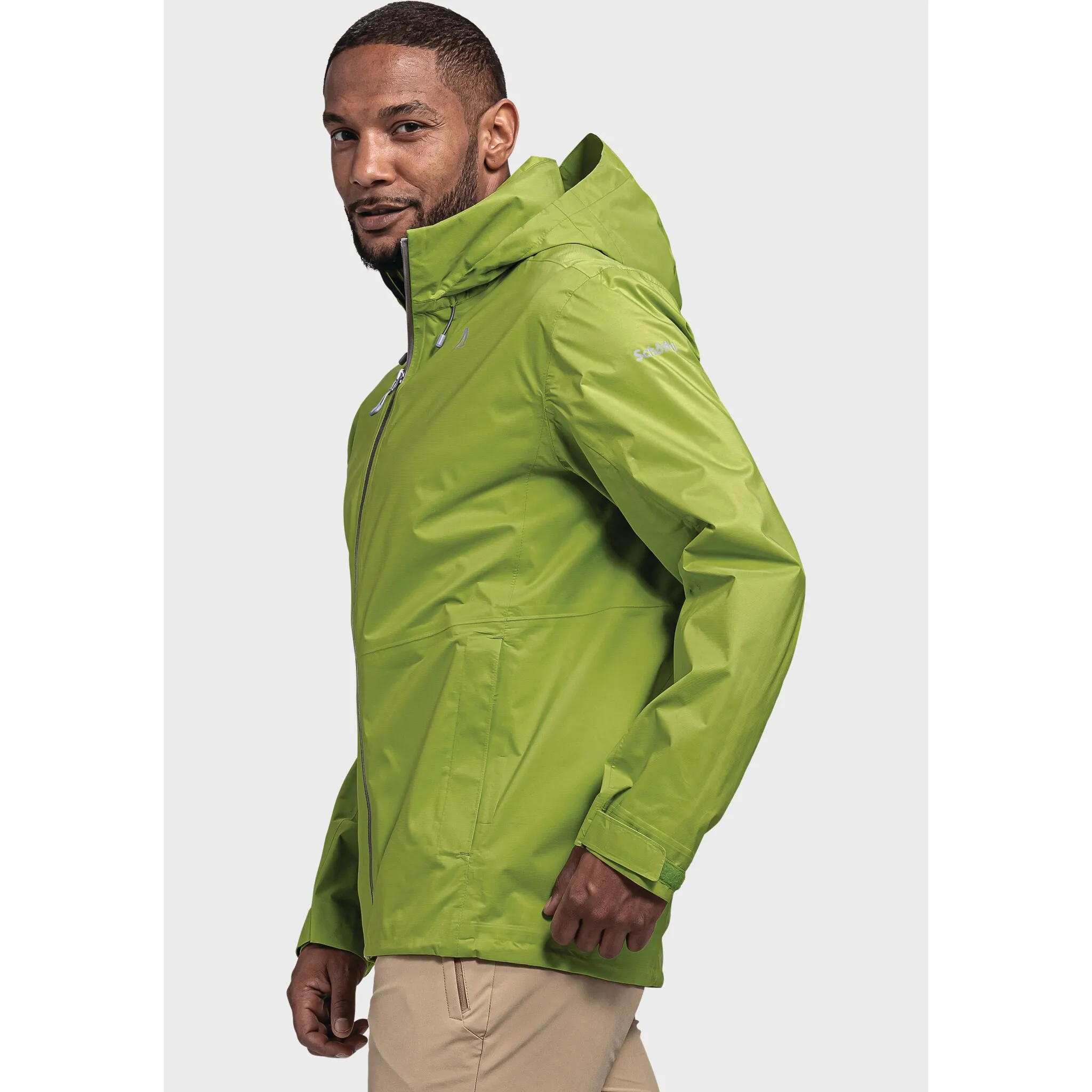 

Куртка Schöffel "2.5L Jacket Aiplspitz M", с капюшоном, зеленый