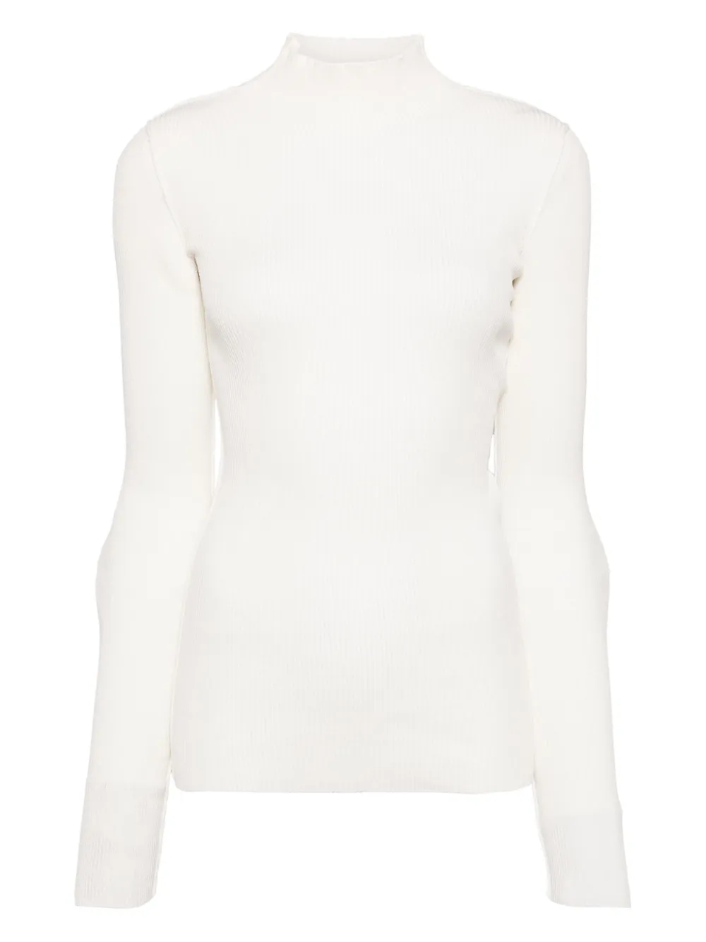 

Топ с высоким воротником MM6 Maison Margiela, нейтральный