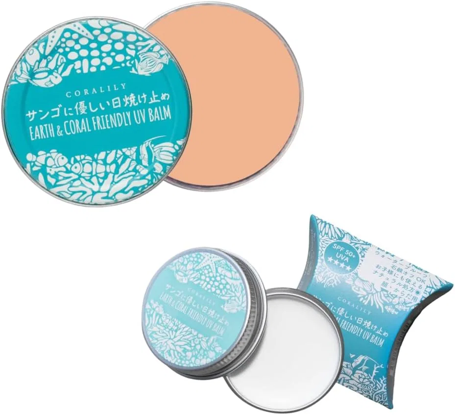 Солнцезащитный бальзам Coral Friendly Sunscreen SPF 50+, 40 мл, бежевый/белый Coral-Friendly Sunscreen