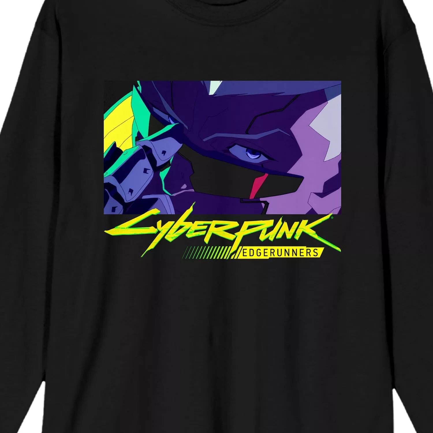 

Мужская футболка с длинными рукавами и рисунком Cyberpunk EdgeRunners Licensed Character