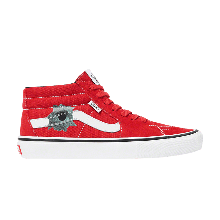 

Кроссовки Supreme x Nate Lowman x Skate Grosso Mid 'Red', красный
