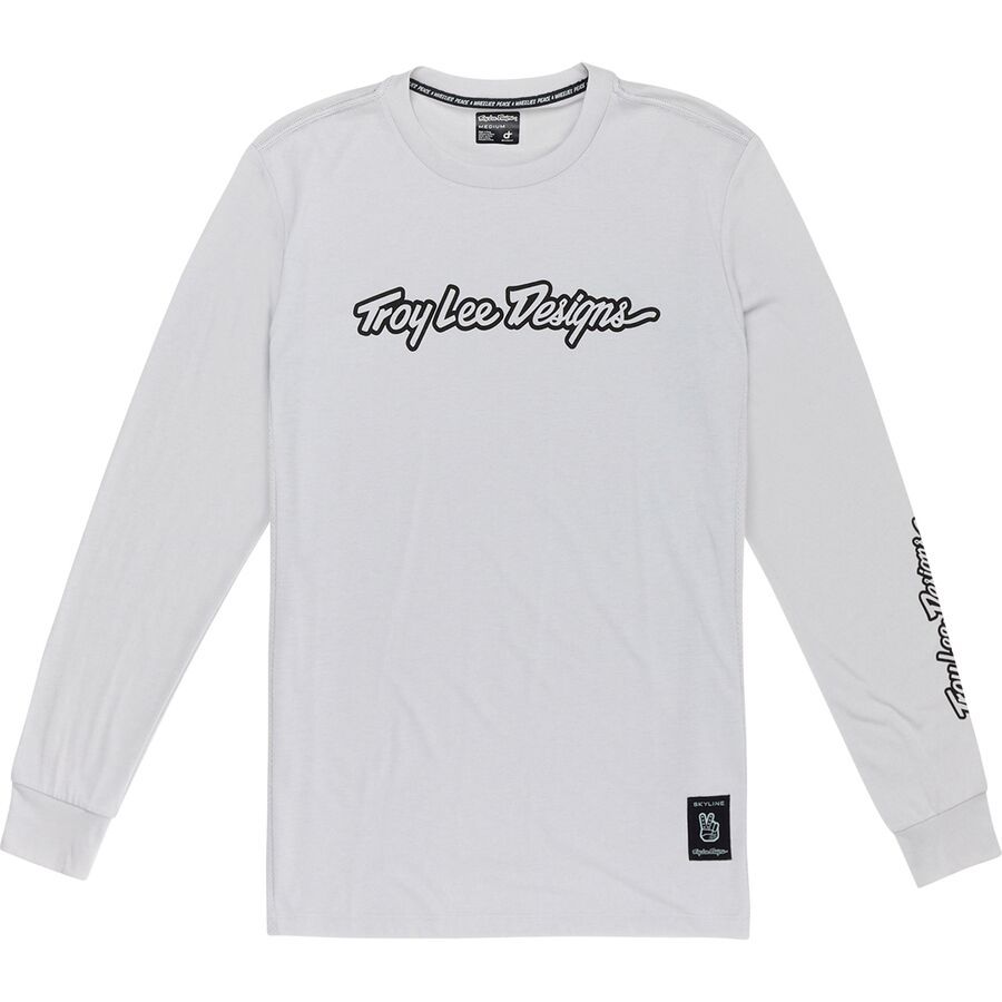 

Футболка Troy Lee Designs Skyline Long-Sleeve Ride Troy Lee Designs, Signature Mist