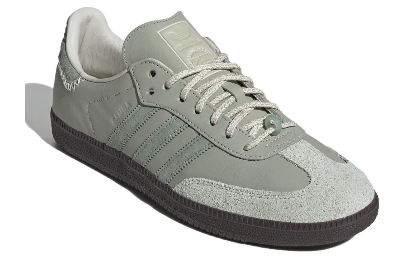 Мужские кроссовки для скейтбординга adidas originals Samba Series, Light Green — фото 3