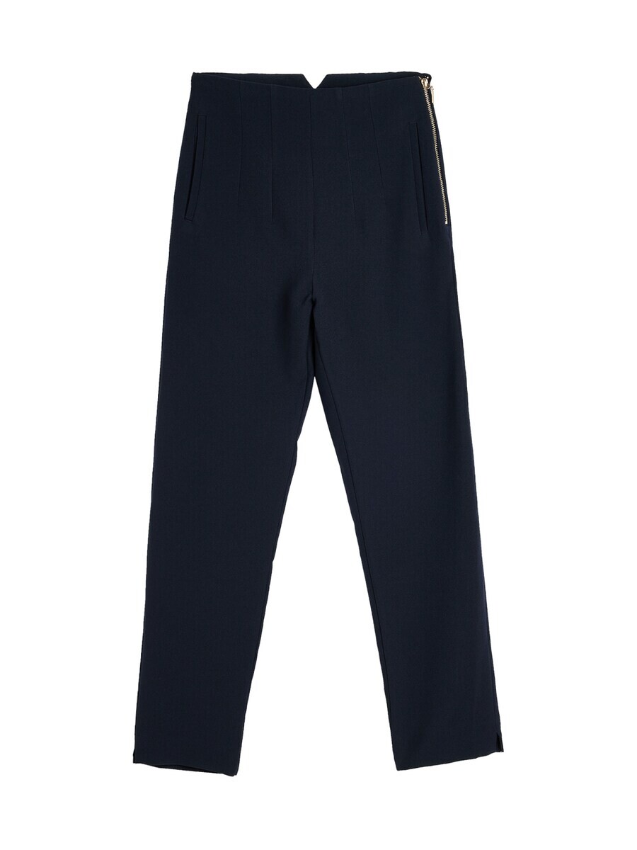 

Тканевые брюки Koton Slim fit Pants, темно-синий