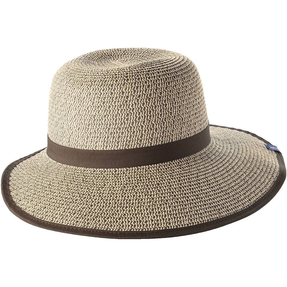 

Женская солнцезащитная шляпа Lands End Facesaver Lands' End, цвет Multi Brown
