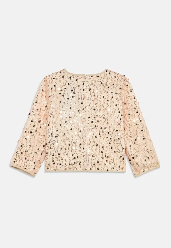 Блузка на пуговицах для церемонии Guess, Light Beige — фото 2