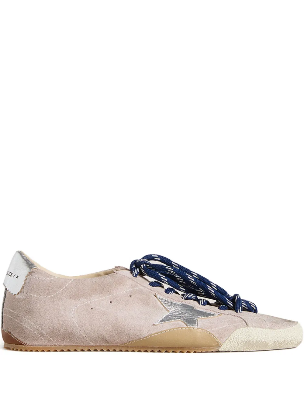 Кеды с нашивками GOLDEN GOOSE, розовый