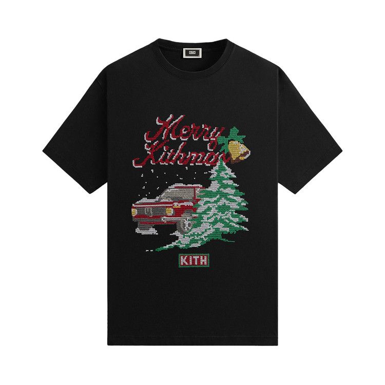 

Футболка Kith Needlepoint Tee, Black