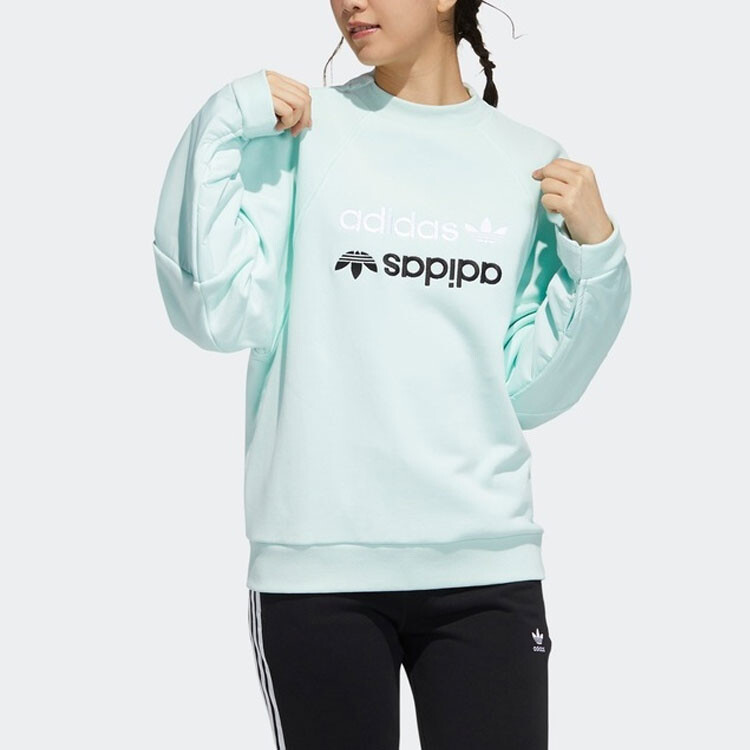 Свитшот женский Adidas Originals Ice Mint Green — фото 3