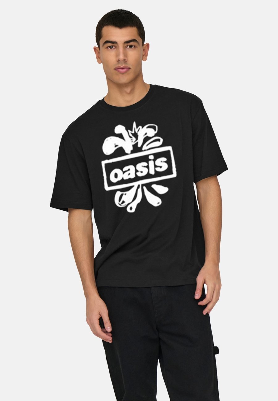 

Футболка Only & Sons Print T-shirt, Schwarz/Black, Черный, Футболка Only & Sons Print T-shirt, Schwarz/Black