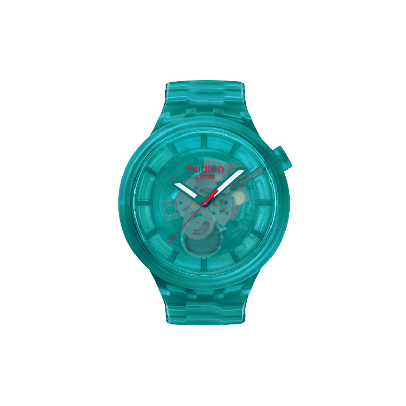 

SWATCH Часы Men 47mm Green Watch SB05L101, Green