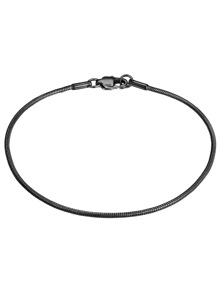 

True Rebels Браслет из нержавеющей стали черного цвета