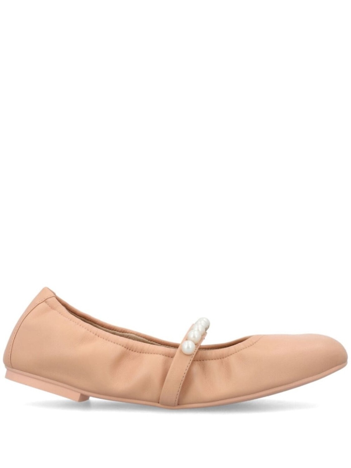 Stuart Weitzman балетки Goldie, нейтральный цвет