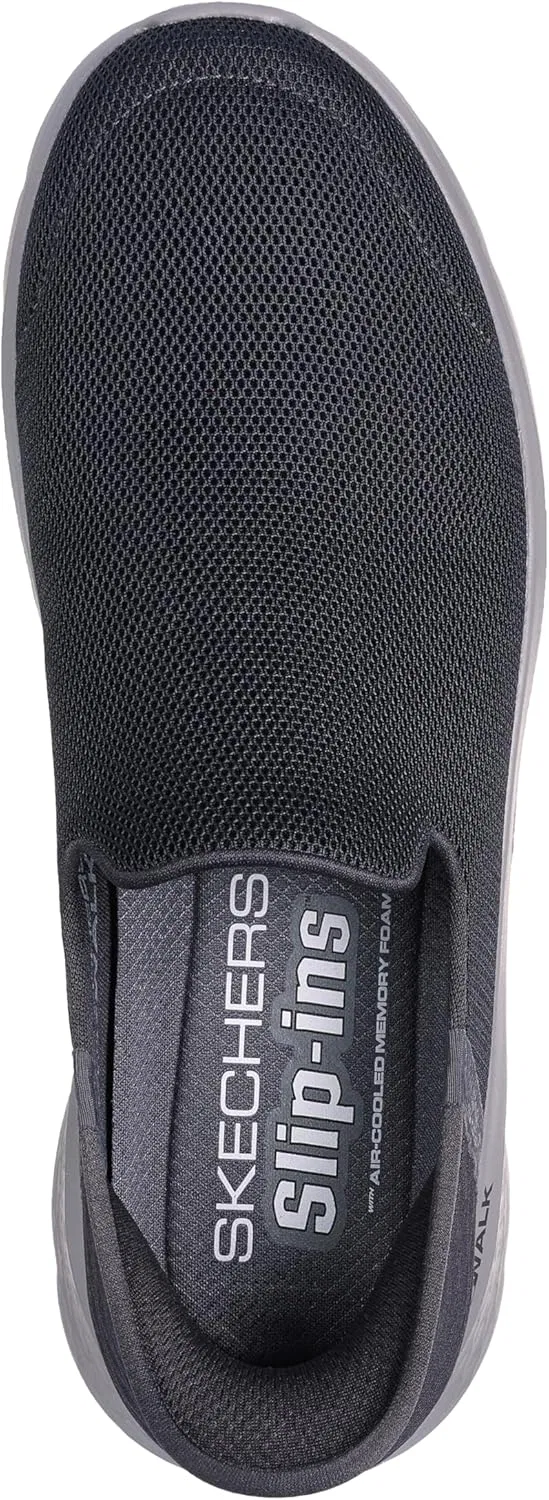 Кроссовки для ходьбы Skechers темно-серые — фото 4