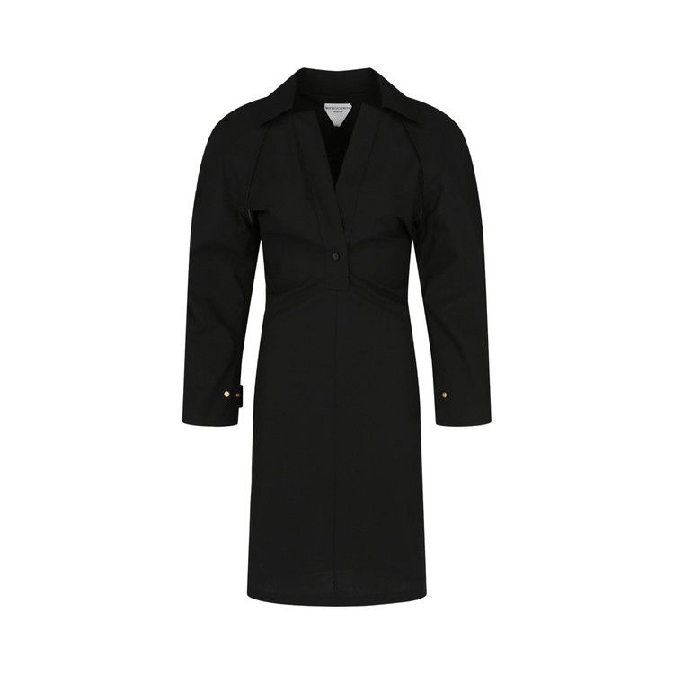 

Пальто Bottega Veneta Woven Trench Coat, Black