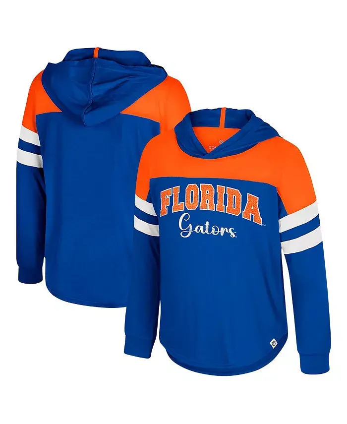 

Футболка с капюшоном и длинным рукавом для малышей Royal Florida Gators Reflection Colosseum