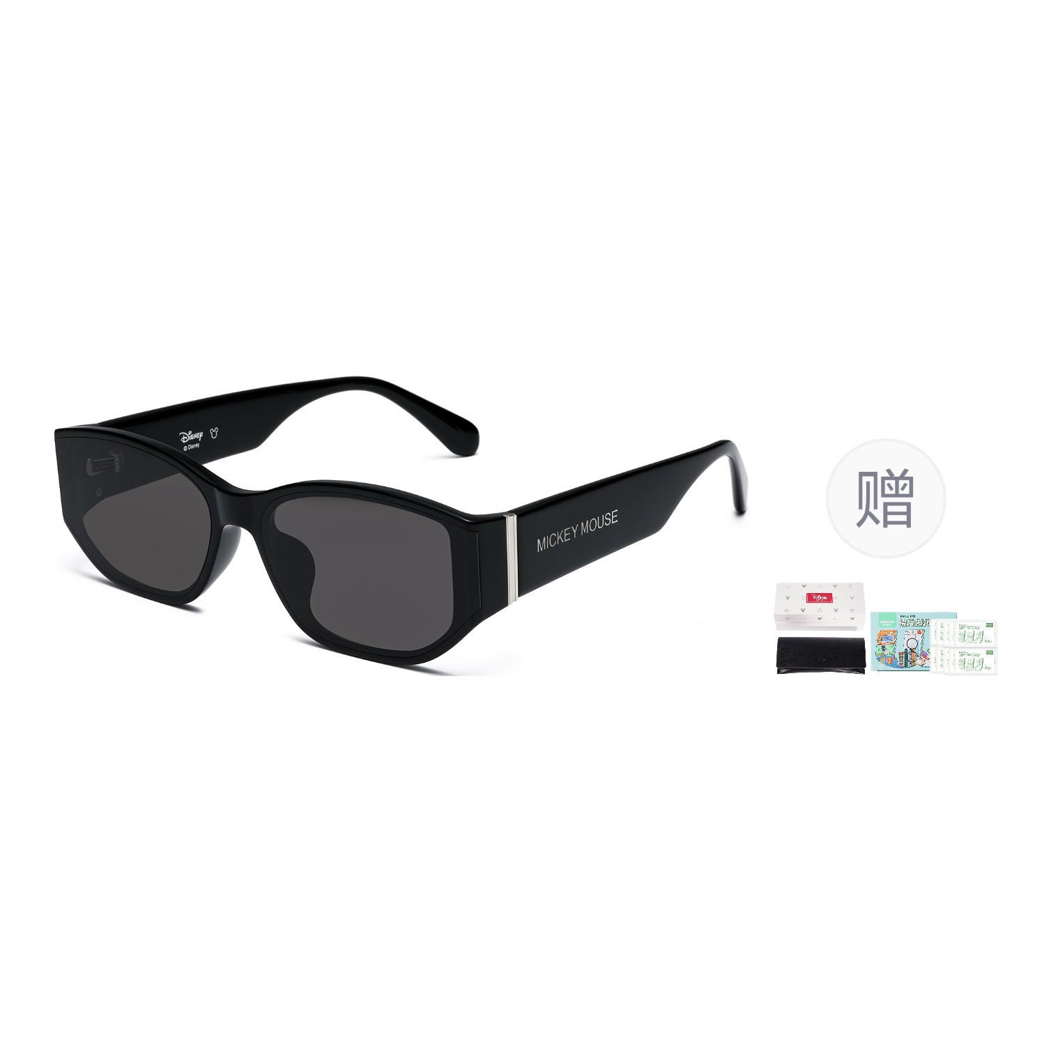 

Disney Солнцезащитные очки Plate Frame Irregular Shape Unisex Black