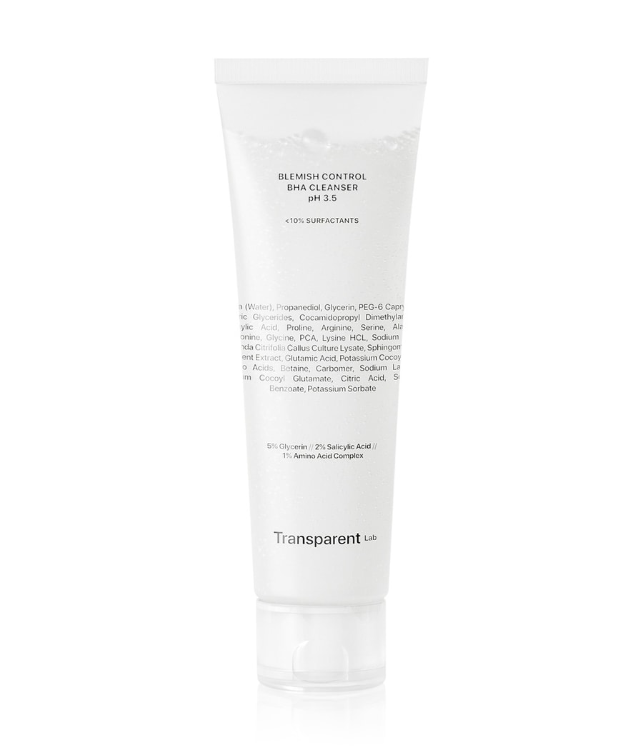 

Очищающий гель Transparent Lab Blemish Control Bha Cleanser Ph 3.5, 150 ml