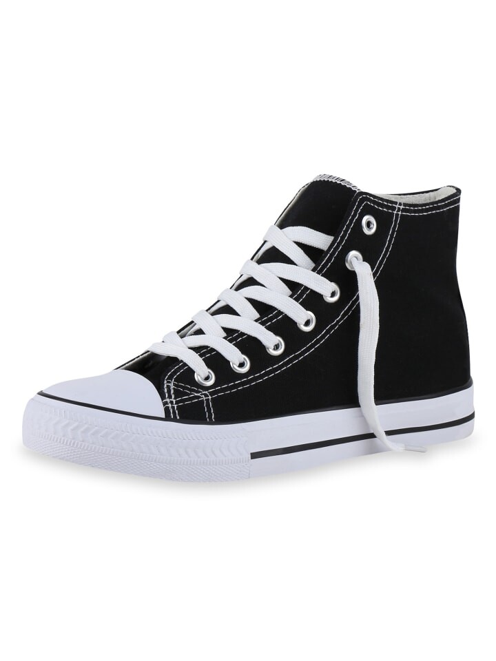 Высокие кроссовки VAN HILL High Amelia, черный