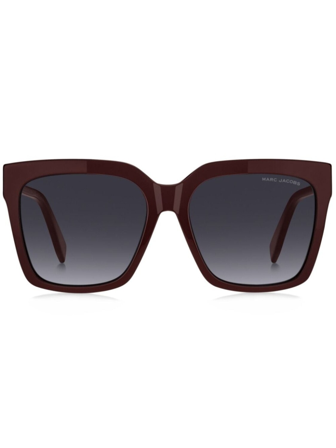 

Marc Jacobs Eyewear солнцезащитные очки в квадратной оправе, красный