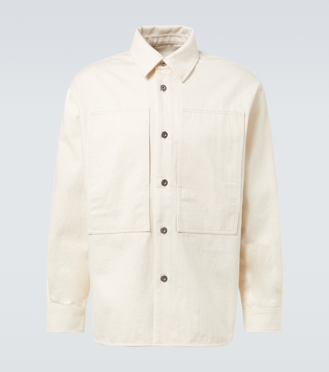 

Джинсовая рубашка Jil Sander, бежевый