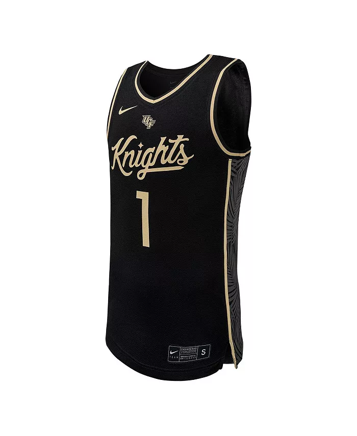 Мужская баскетбольная майка-реплика №1 UCF Knights Nike, черный — фото 2