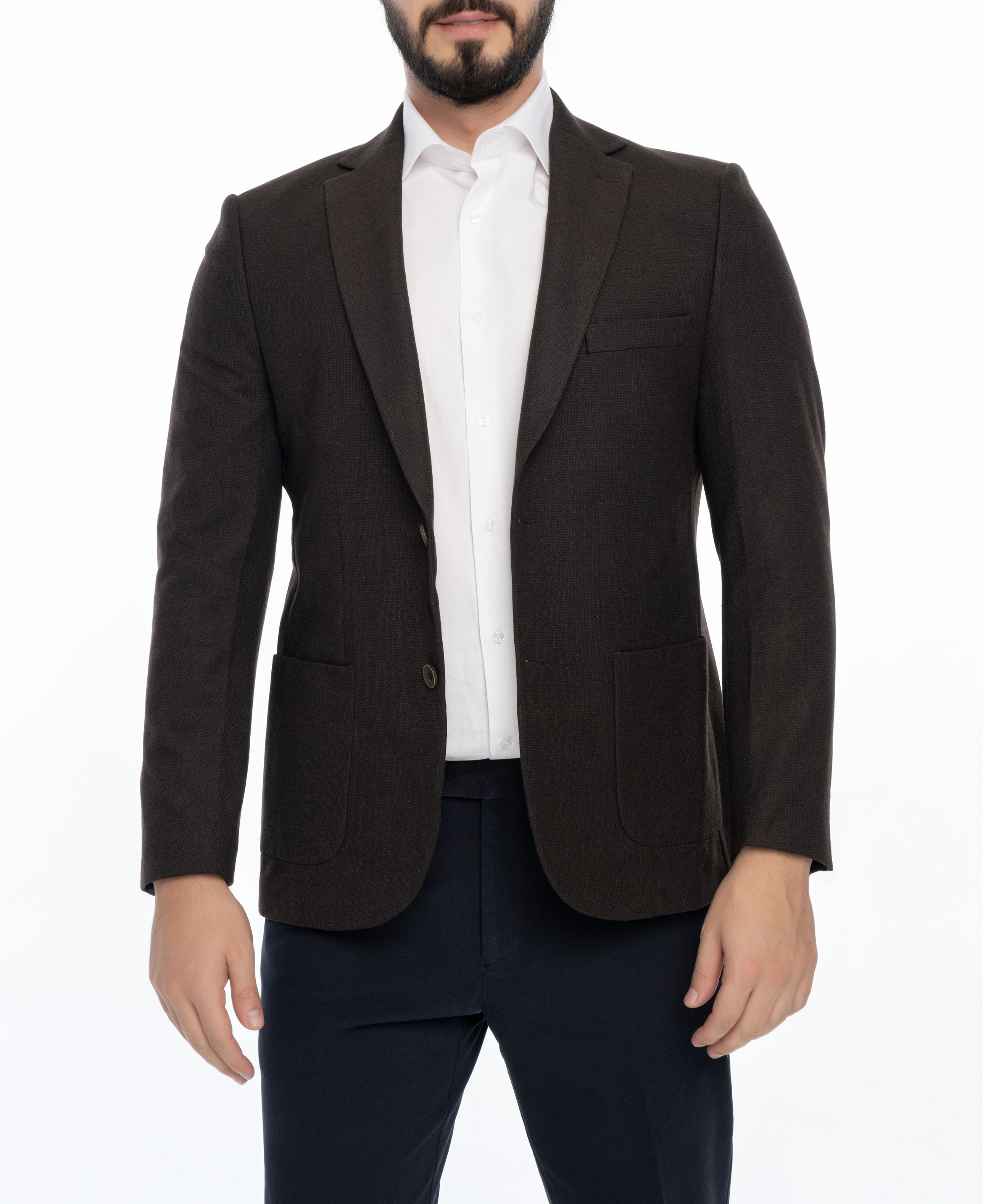 

NISKEY REGULAR FIT ОДНОТОННОЕ СПОРТИВНОЕ ПАЛЬТО Vella Pais, коричневый