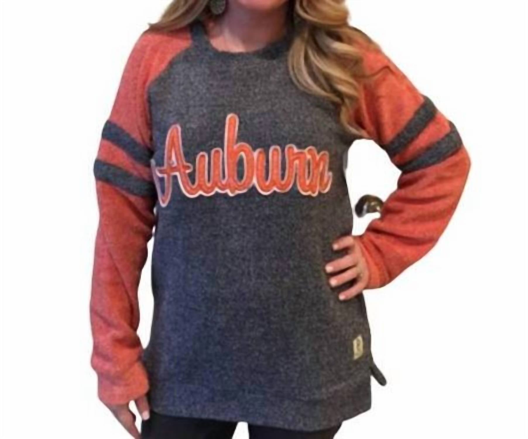 

Флисовый свитер Auburn University Dawn оранжевого цвета Pressbox
