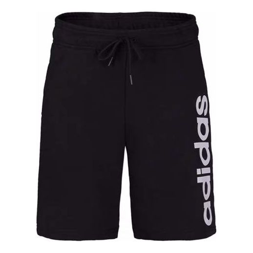 

Шорты neo side large logo casual sports shorts black Adidas, черный