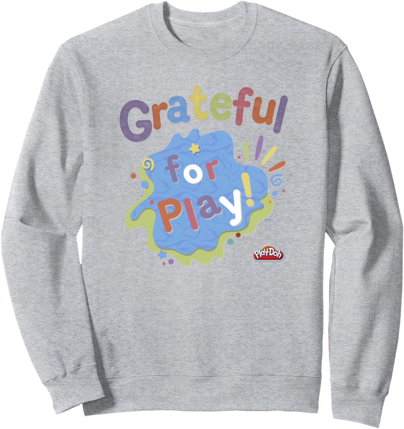 

Толстовка Play-Doh Благодарность за игру на День благодарения, серая, Серый, Толстовка Play-Doh Благодарность за игру на День благодарения, серая