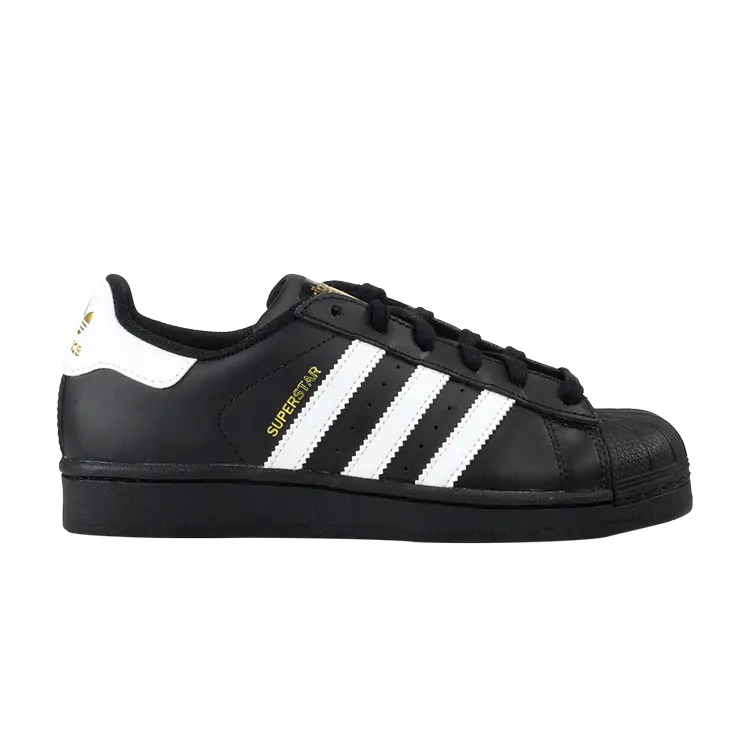 

Кроссовки Adidas Superstar J 'Core Black', черный