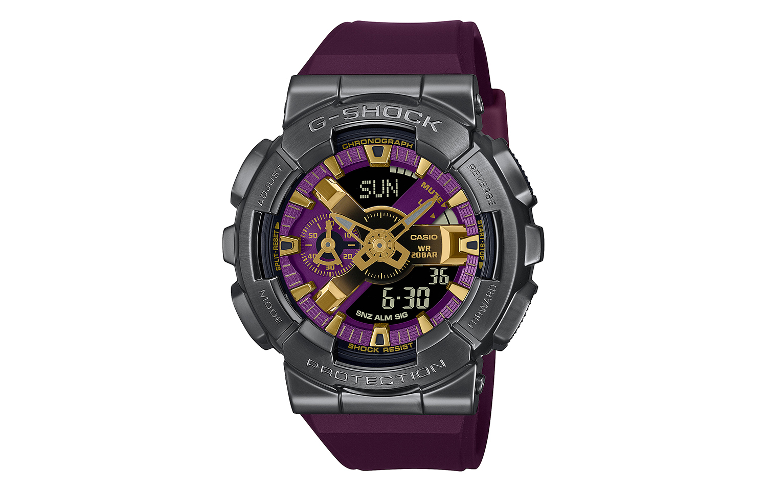 

CASIO Часы Men Full Metal Series 51.9mm Purple Watch