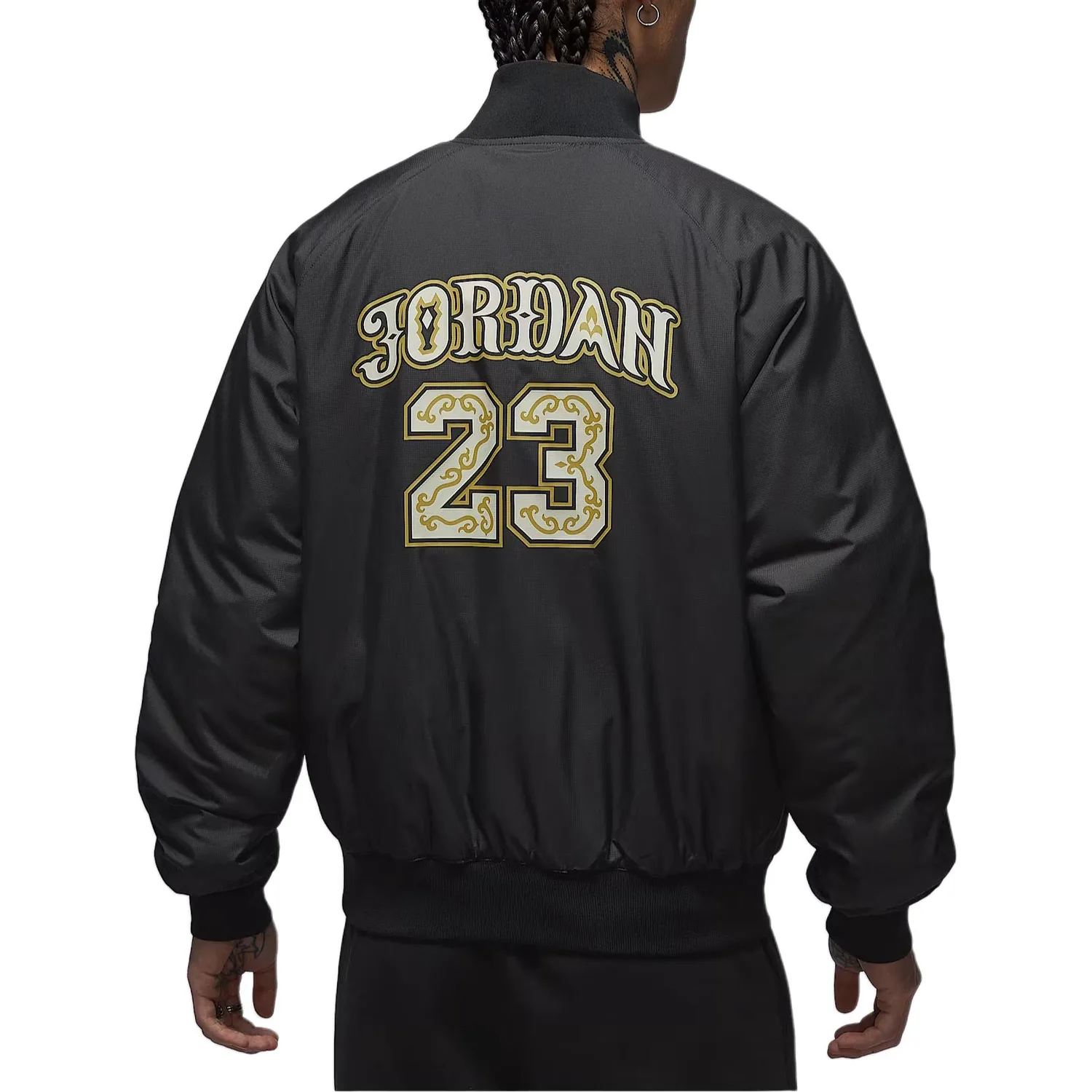 Спортивная пуховая куртка мужская Jordan, Coal Black