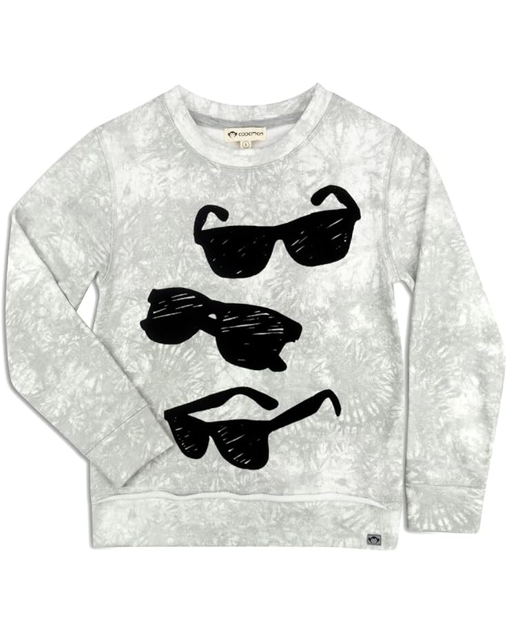 

Толстовка Appaman Kids Highland Sweatshirt - Sunglasses, цвет Granite