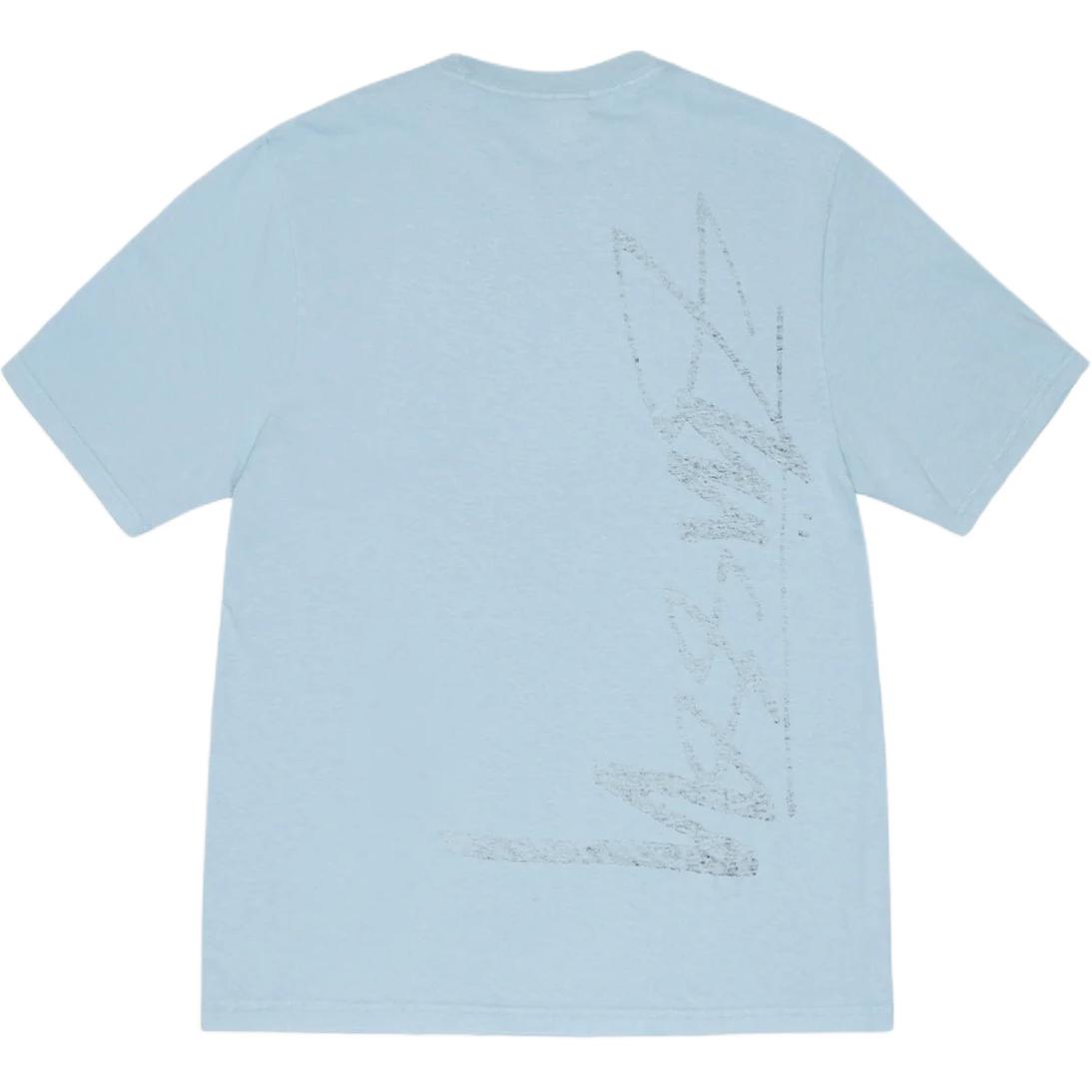 

Футболка SS25 C Thru пигментного крашения Unisex Stussy, светло-голубой, Синий, Футболка SS25 C Thru пигментного крашения Unisex Stussy, светло-голубой