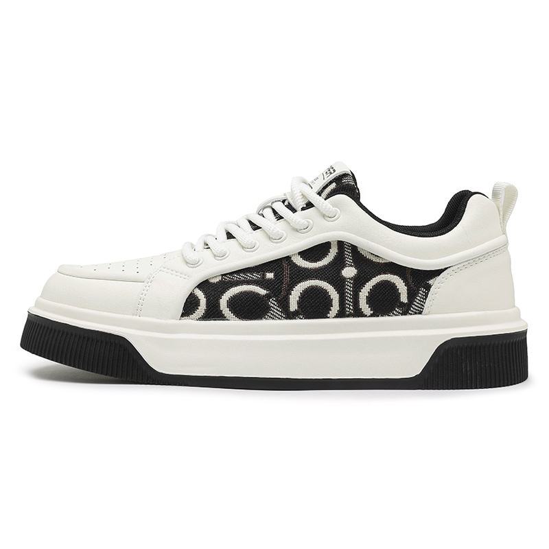 

Износостойкие дышащие низкие мужские кроссовки для скейтбординга Sportful, Beige Black