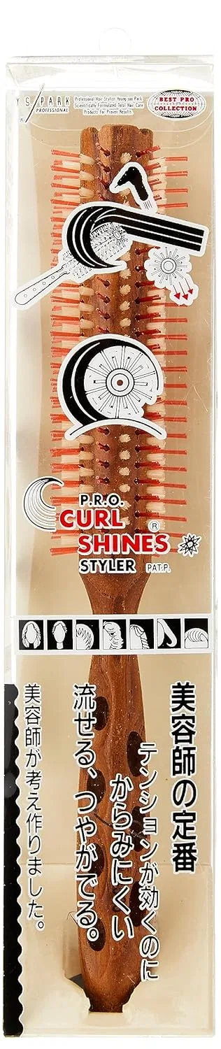 Круглая щетка для укладки YS Park G-Series Curl Shine Styler, 35G5 Y.S.Park — фото 3