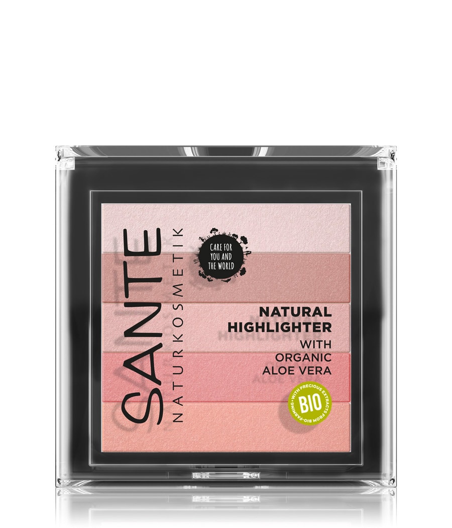 

Хайлайтер Sante Natural, Nr. 02 - Rose, 7 ml
