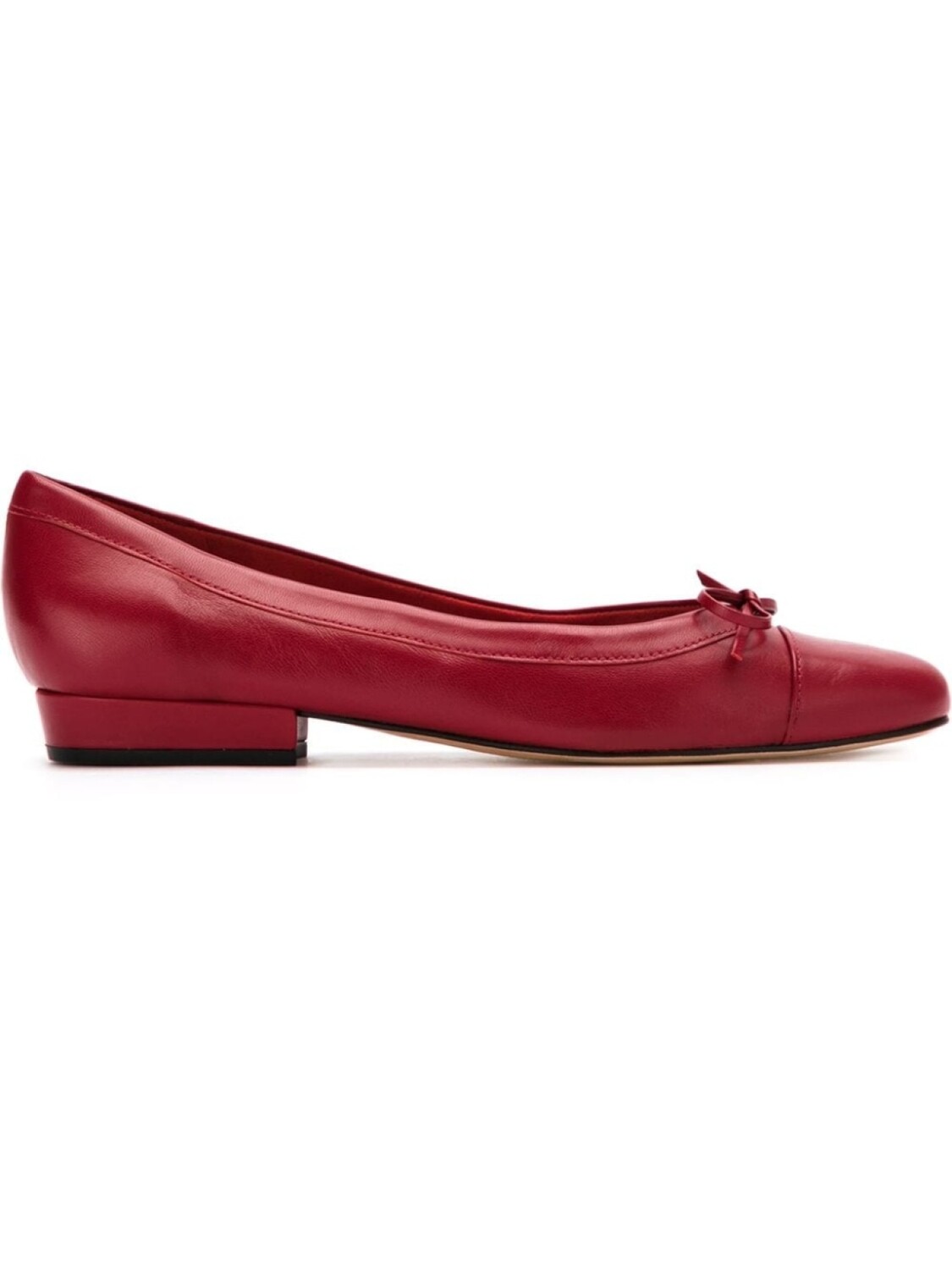 

Sarah Chofakian leather ballerinas, красный