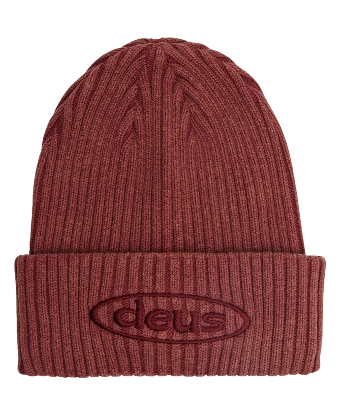 

Шапка Detroit Beanie из шерсти родо Deus Ex Machina, красный