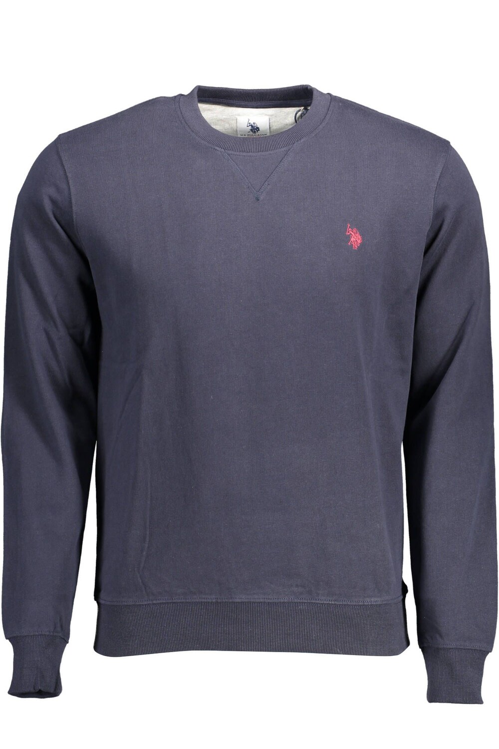

Синий хлопковый мужской свитер U.S. Polo Assn.