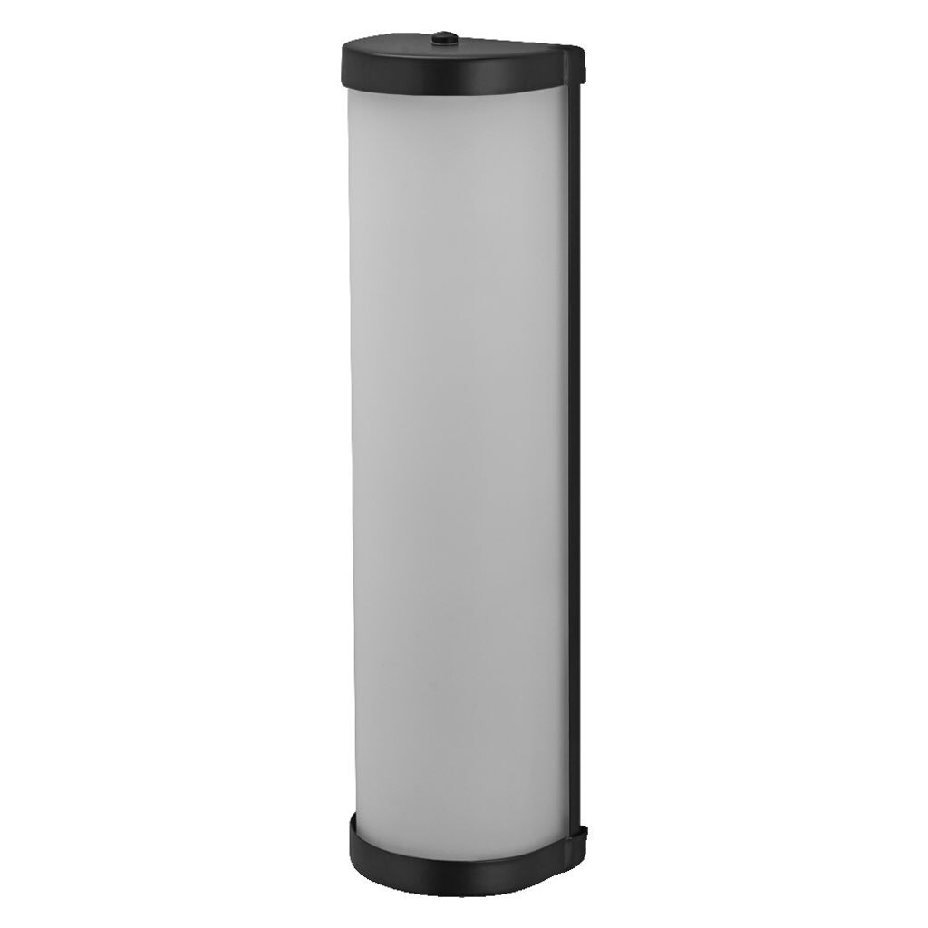 

LEDVANCE BATHROOM CLASSIC CYLINDER Настенный светильник для ванной комнаты 320 мм, черный, цоколь E14, возможна комплектация смарт-лампой, высокое качество изготовления, цилиндрическая форма, класс защиты IP44
