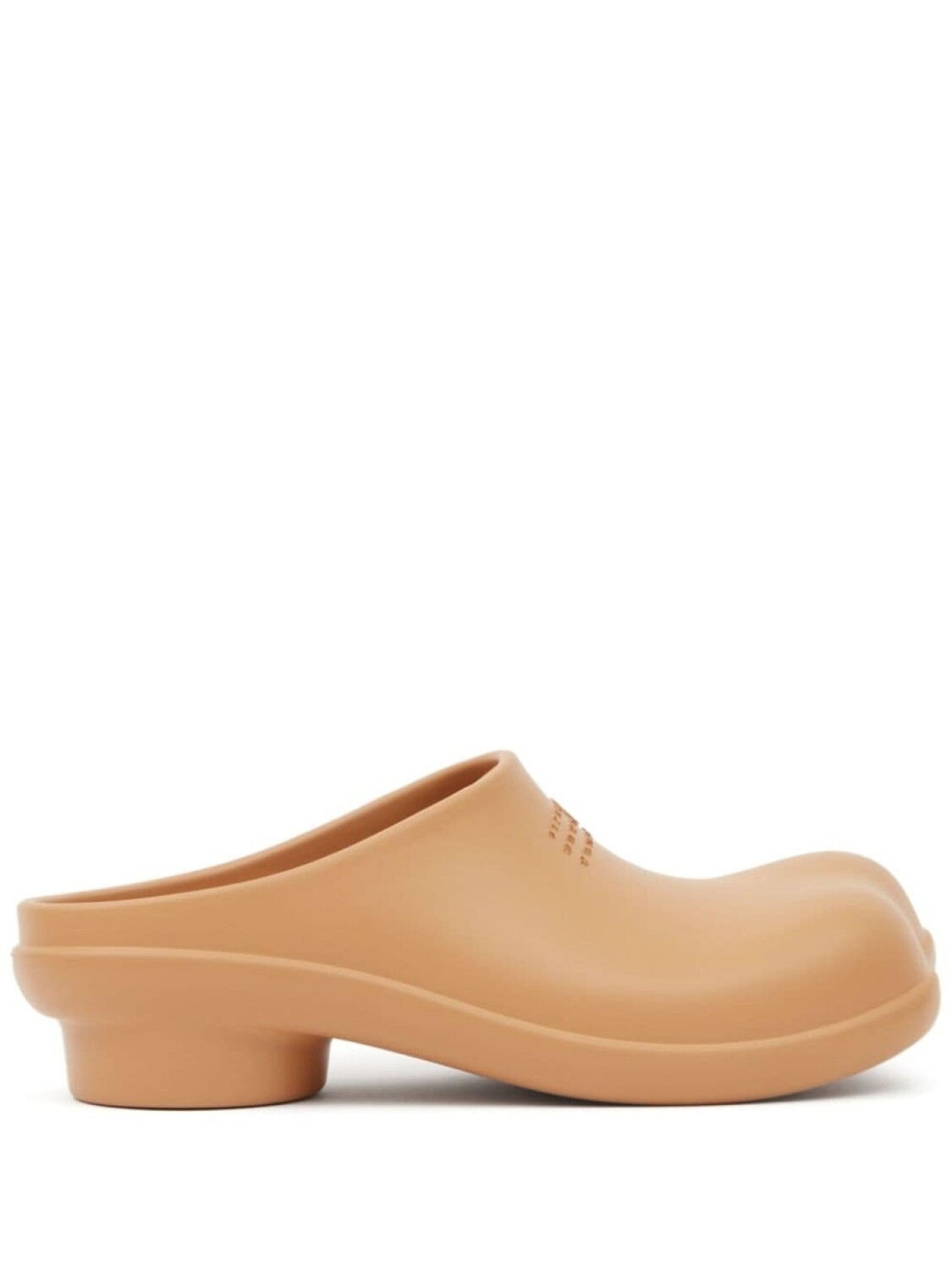 MM6 Maison Margiela клоги Anatomic, коричневый