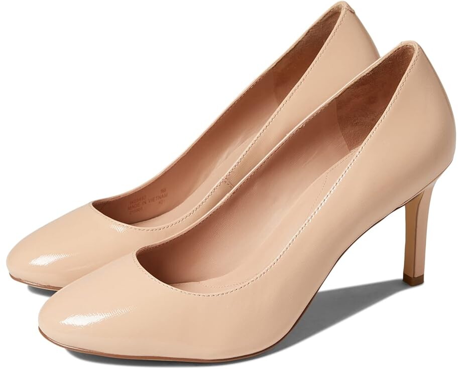

Туфли Cole Haan Gabbie Pump 80 mm, цвет Brush Patent Saffiano